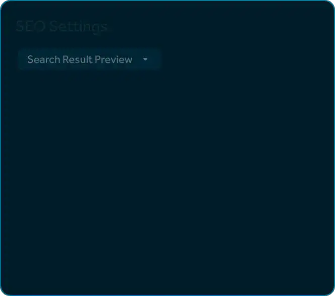 SEO Settings: Search Result Preview und Title Tag